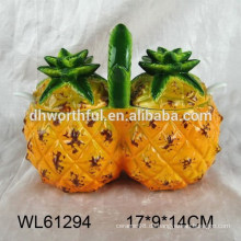 Doppelte Ananas Design Keramik Würze Set